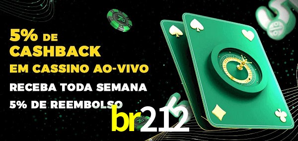 Promoções do cassino ao Vivo br212